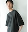 ハイツイストクルーネック ショートスリーブTシャツ