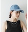 GANNI　DENIM PATCHWORK CAP