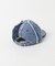 GANNI　DENIM PATCHWORK CAP