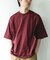 『速乾／接触冷感／UVカット』Sorona ラウンドカラーショートスリーブTシャツ