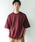 『速乾／接触冷感／UVカット』Sorona ラウンドカラーショートスリーブTシャツ