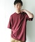 『速乾／接触冷感／UVカット』Sorona ラウンドカラーショートスリーブTシャツ