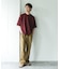 『速乾／接触冷感／UVカット』Sorona ラウンドカラーショートスリーブTシャツ