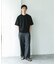 『速乾／接触冷感／UVカット』Sorona ラウンドカラーショートスリーブTシャツ