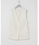 new basic　SILK LINEN GILET