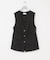 new basic　SILK LINEN GILET