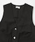 new basic　SILK LINEN GILET