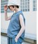 『UVカット／イージーケア／吸水速乾／接触冷感／UR TECH DRYLUXE』ハイツイストフレンチスリーブブラウス