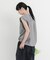 『UVカット／イージーケア／吸水速乾／接触冷感／UR TECH DRYLUXE』ハイツイストフレンチスリーブブラウス
