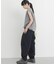 『UVカット／イージーケア／吸水速乾／接触冷感／UR TECH DRYLUXE』ハイツイストフレンチスリーブブラウス