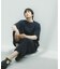 『UVカット静電気防止／イージーケア』SMOOTH WOOLY LIKE Short-Sleeve T-shirts