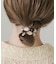 『再入荷』ストーンライクモチーフヘアポニー