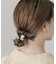 『再入荷』ストーンライクモチーフヘアポニー