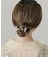『再入荷』ストーンライクモチーフヘアポニー
