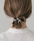 『再入荷』ストーンライクモチーフヘアポニー