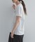 Grow Organic ポイントロゴプリントTシャツ