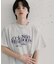 アシメグラフィックショートスリーブTシャツ