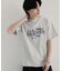 アシメグラフィックショートスリーブTシャツ