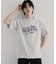 アシメグラフィックショートスリーブTシャツ