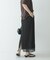 シアーメッシュストレートスカート