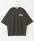 FORK&SPOON　フロッキープリントTシャツ