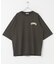 FORK&SPOON　フロッキープリントTシャツ