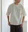 FORK&SPOON　フロッキープリントTシャツ