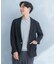 LIFE STYLE TAILOR　メランジニットイージージャケット