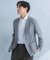 LIFE STYLE TAILOR　メランジニットイージージャケット