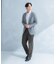 LIFE STYLE TAILOR　メランジニットイージージャケット