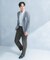 LIFE STYLE TAILOR　メランジニットイージージャケット