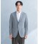 LIFE STYLE TAILOR　メランジニットイージージャケット