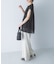CHIGNON　レースシアーフレンチブラウス