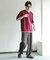 アソートヘンリーネックショートスリーブTシャツ