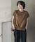 『洗濯可／UVカット』『UR TECH』Aircareフレンチニットプルオーバー