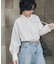 『速乾／イージーケア／UVカット』『UR TECH』Aircareフリルネックブラウス 26AW