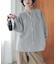 『速乾／イージーケア／UVカット』『UR TECH』Aircareフリルネックブラウス 26AW