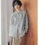 『速乾／イージーケア／UVカット』『UR TECH』Aircareフリルネックブラウス 26AW