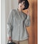『速乾／イージーケア／UVカット』『UR TECH』Aircareフリルネックブラウス 26AW