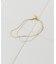 ステンレススリムチェーンレイヤードブレスレット