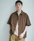 『速乾／イージーケア／UVカット』『URTECH』Aircare ショートスリーブシャツジャケット 26AW