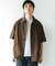 『速乾／イージーケア／UVカット』『URTECH』Aircare ショートスリーブシャツジャケット 26AW