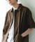 『速乾／イージーケア／UVカット』『URTECH』Aircare ショートスリーブシャツジャケット 26AW