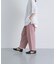 コットンワッシャーサルエルパンツ