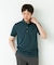 LIFE STYLE TAILOR　カッタウェイ鹿の子半袖プルオーバー