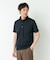 LIFE STYLE TAILOR　カッタウェイ鹿の子半袖プルオーバー