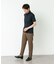 LIFE STYLE TAILOR　カッタウェイ鹿の子半袖プルオーバー