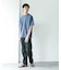SHAPE BACK クルーネック Tシャツ