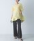 ELENDEEK　FRILL HEM BLOUSE