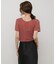 2WAYシシュウベロアTシャツ